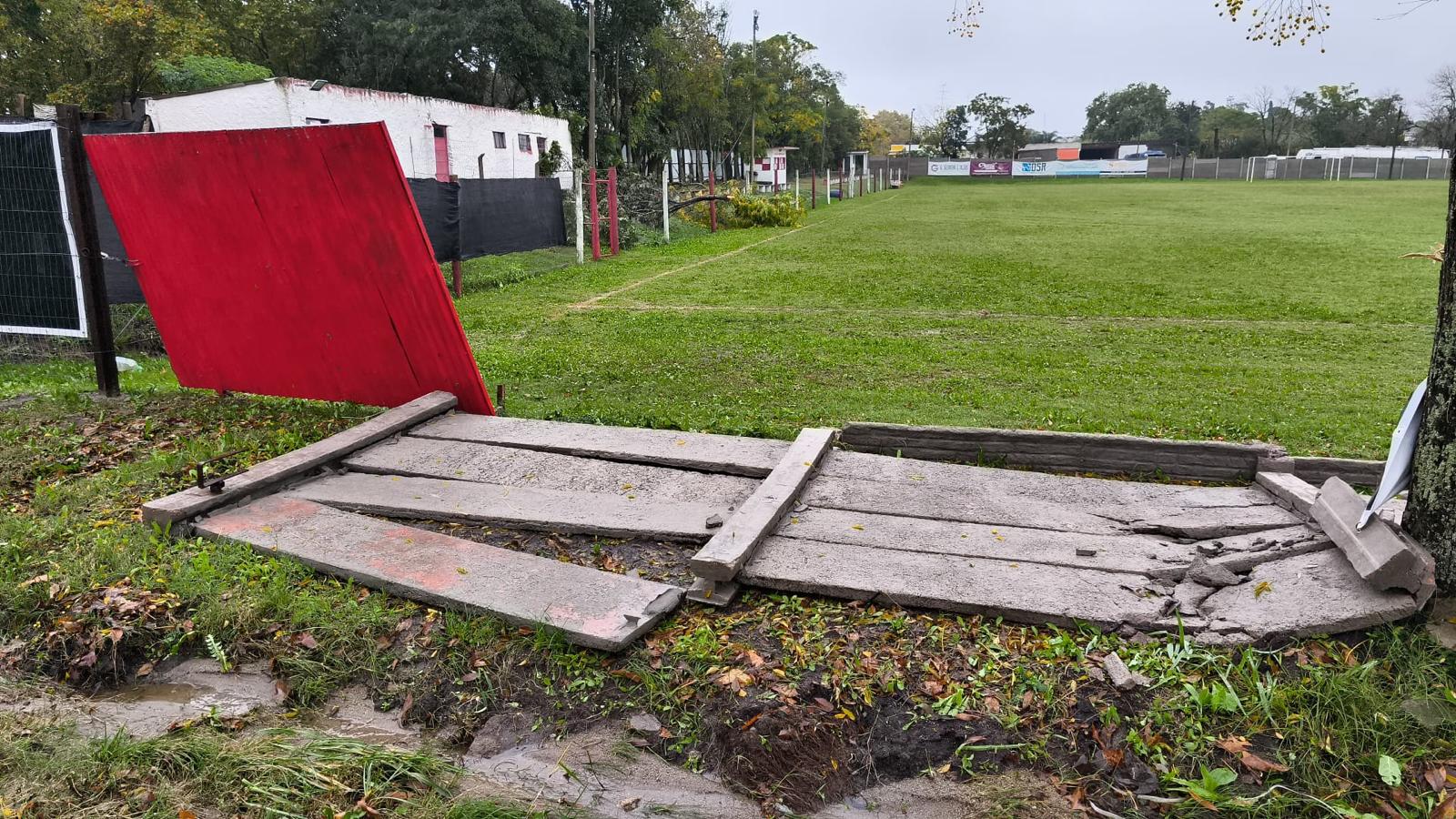 Temporal afectó la localidad de Cardal
