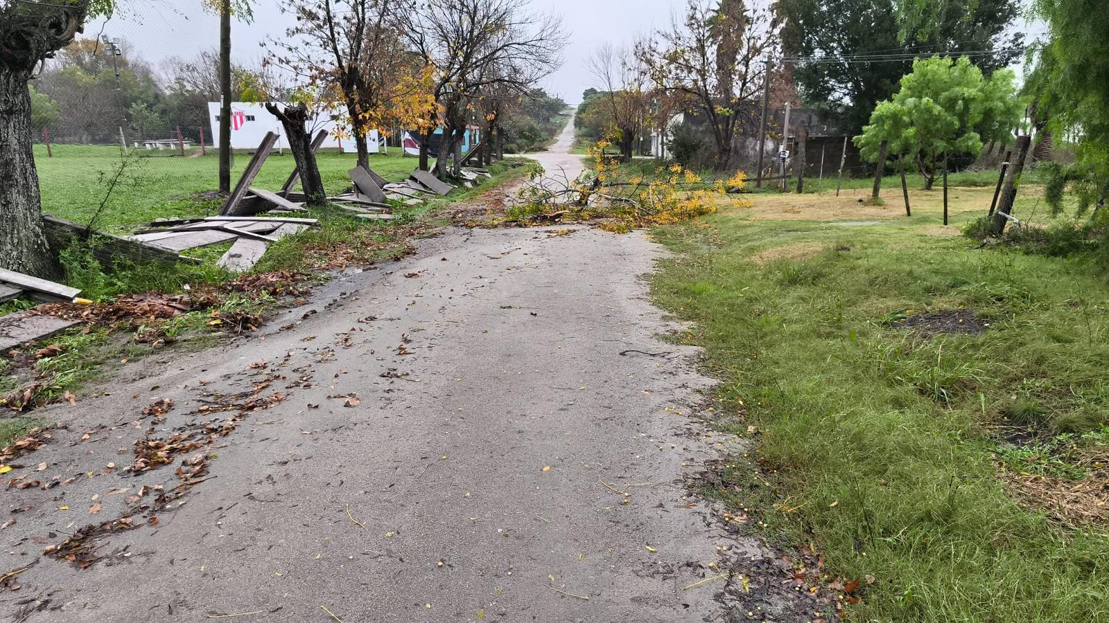 Temporal afectó la localidad de Cardal 2