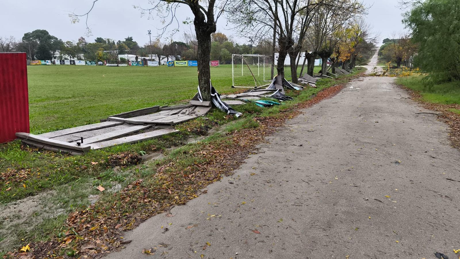 Temporal afectó la localidad de Cardal 3