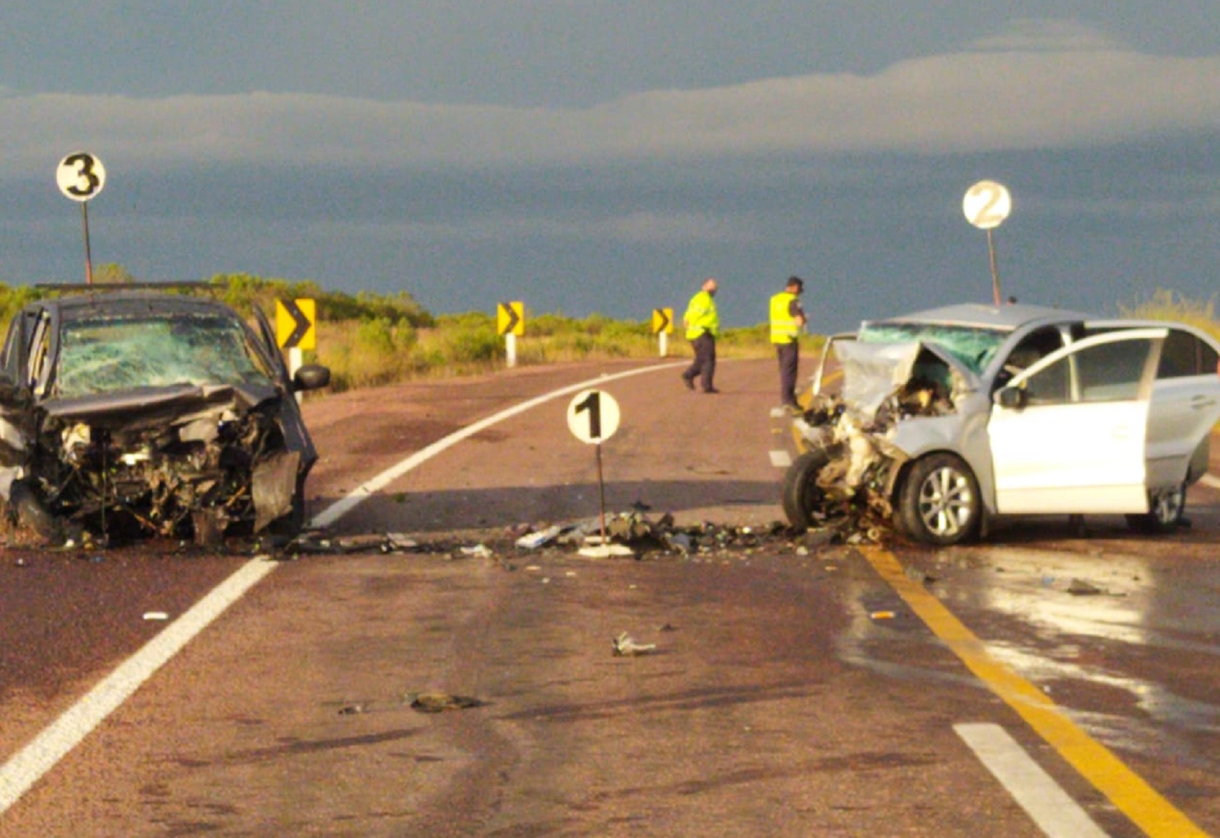 Trágico accidente en ruta 7 deja tres fallecidos