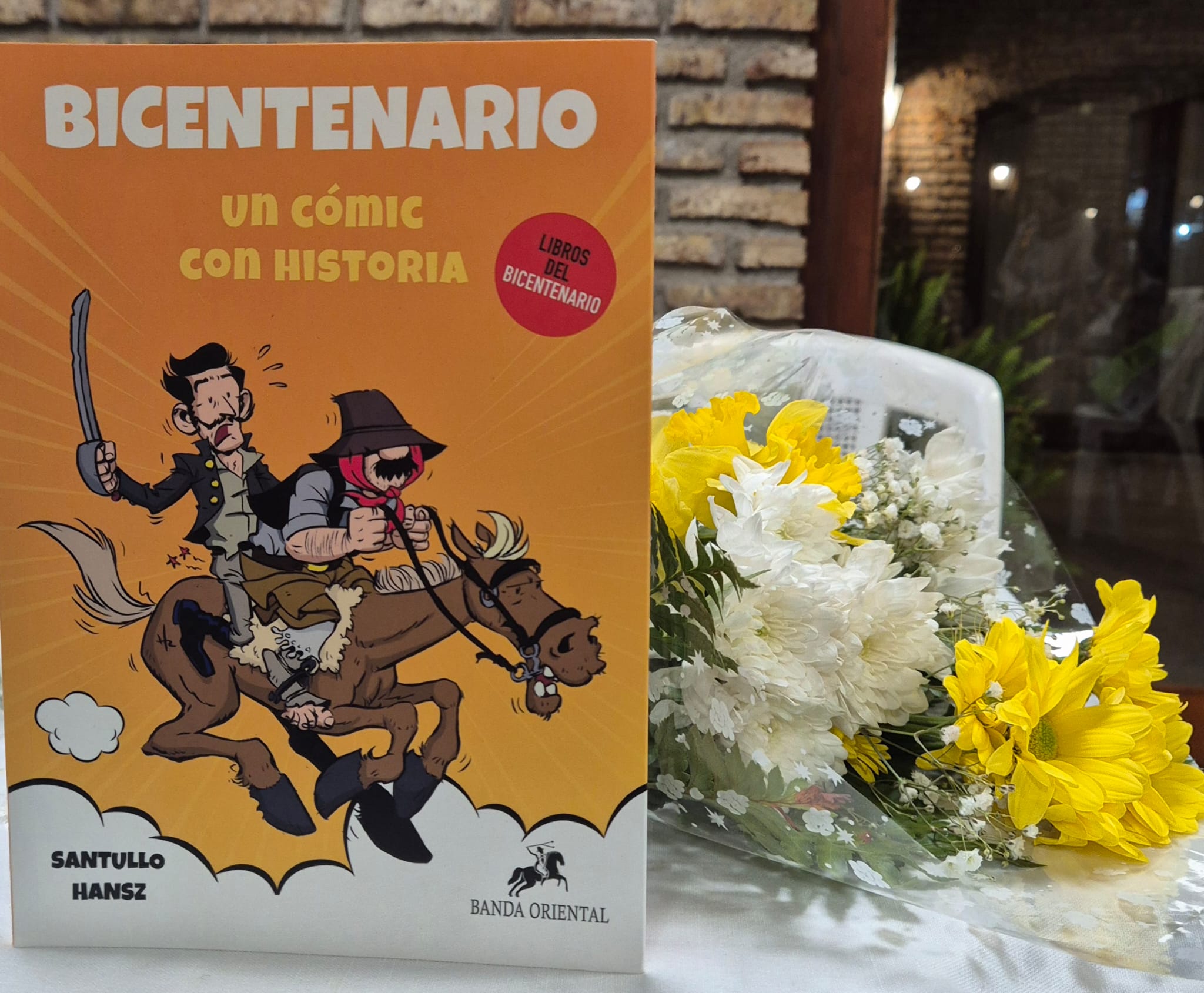 Un cómic con historia UNI 3 Florida celebró el Bicentenario 3