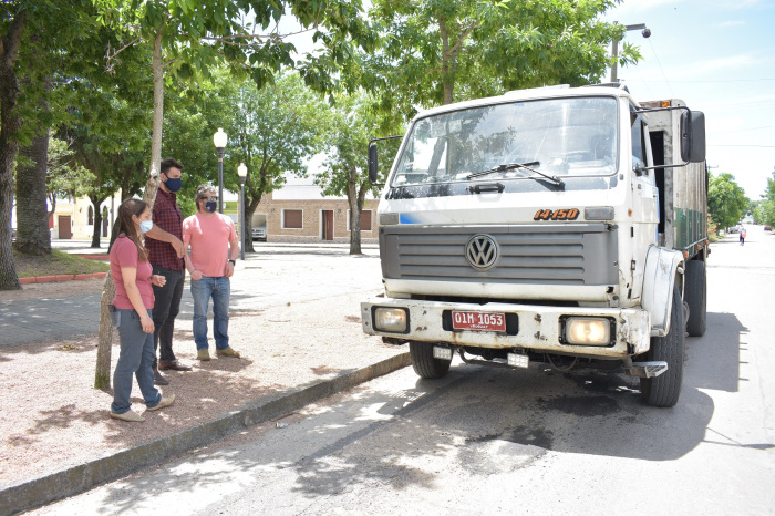Unidad recolectora recuperada vuelve a Sarandí Grande