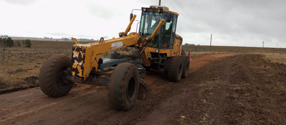 Vialidad intensifica trabajos en el interior del departamento