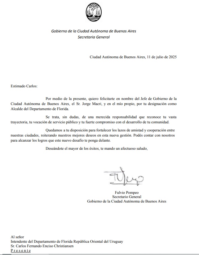 carta a enciso desde buenos aires