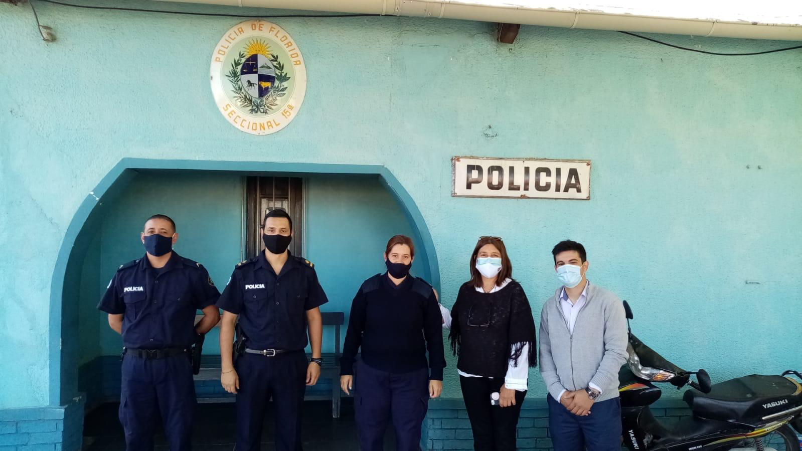 Intendente interina Delia Mutay recorrió varios puntos del departamento