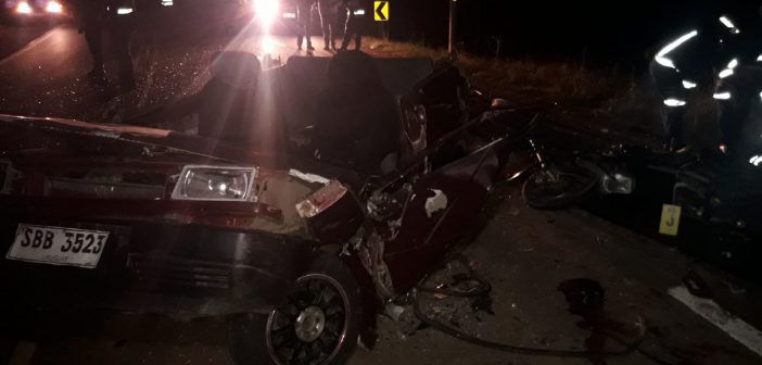 Accidente fatal en ruta 8 deja como saldo dos personas fallecidas