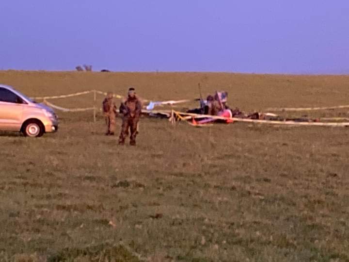 Se incendió helicóptero que llevaba dosis de vacuna Pfizer a Rochajpg